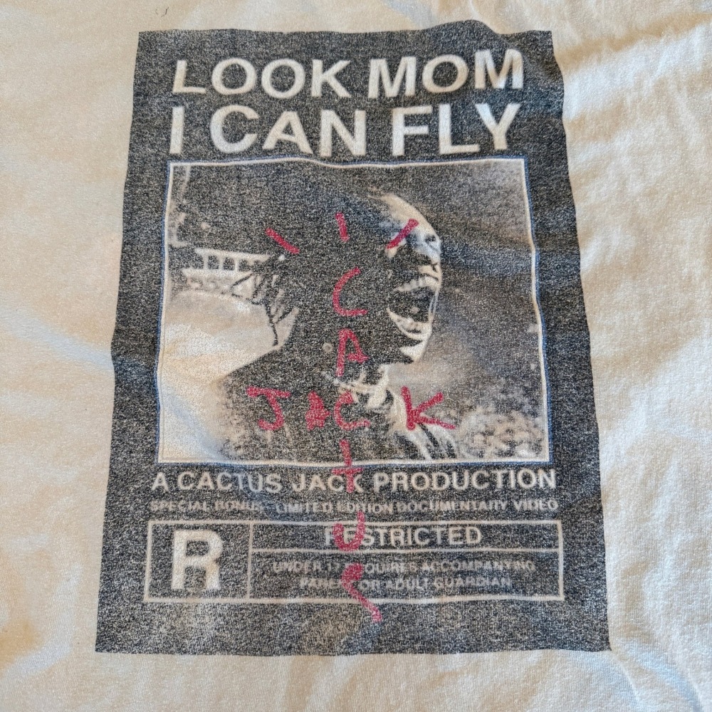 Travis Scott Cactus Jack "Look Mom I Can‎ Fly" Limited Edition Restricted